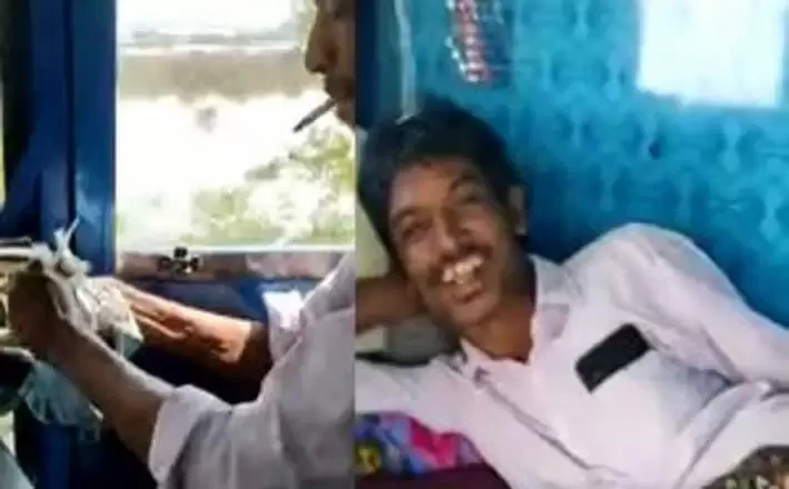 ചീറിപ്പായുന്ന ലോറിയുടെ സ്റ്റിയറിങ്ങില്‍ തോര്‍ത്ത് കെട്ടി, പിന്നില്‍ കിടന്ന് ഡ്രൈവര്‍; വൈറലായ വീഡിയോയുടെ വാസ്തവം പുറത്തുവിട്ട് കേരള പൊലീസ്