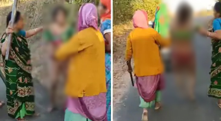 માનવતાની તમામ હદ પાર કરી... દાહોદમાં ટોળાએ મહિલાને નિર્વસ્ત્ર કરી બાઈક પાછળ સાંકળથી બાંધી રોડ પર ઢસડી, દંડા માર્યા