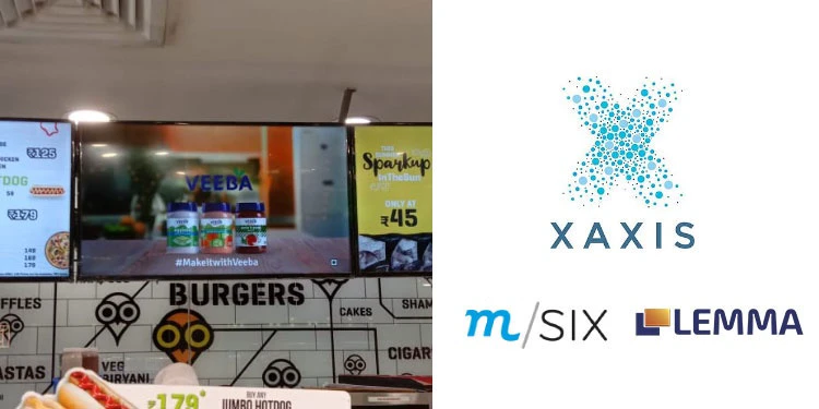 Xaxis, m/SIX and Lemma join hands to drive sales growth for brands through programmatic DOOH Campaign