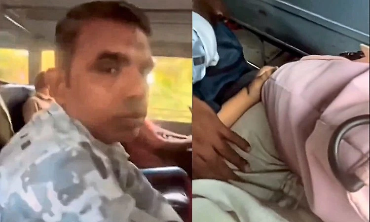Video: ಬಸ್ಸಿನಲ್ಲಿ ಕಿರುಕುಳ ನೀಡಿದ ವ್ಯಕ್ತಿಗೆ ಕೈ ರುಚಿ ತೋರಿಸಿದ ಮಹಿಳೆ...