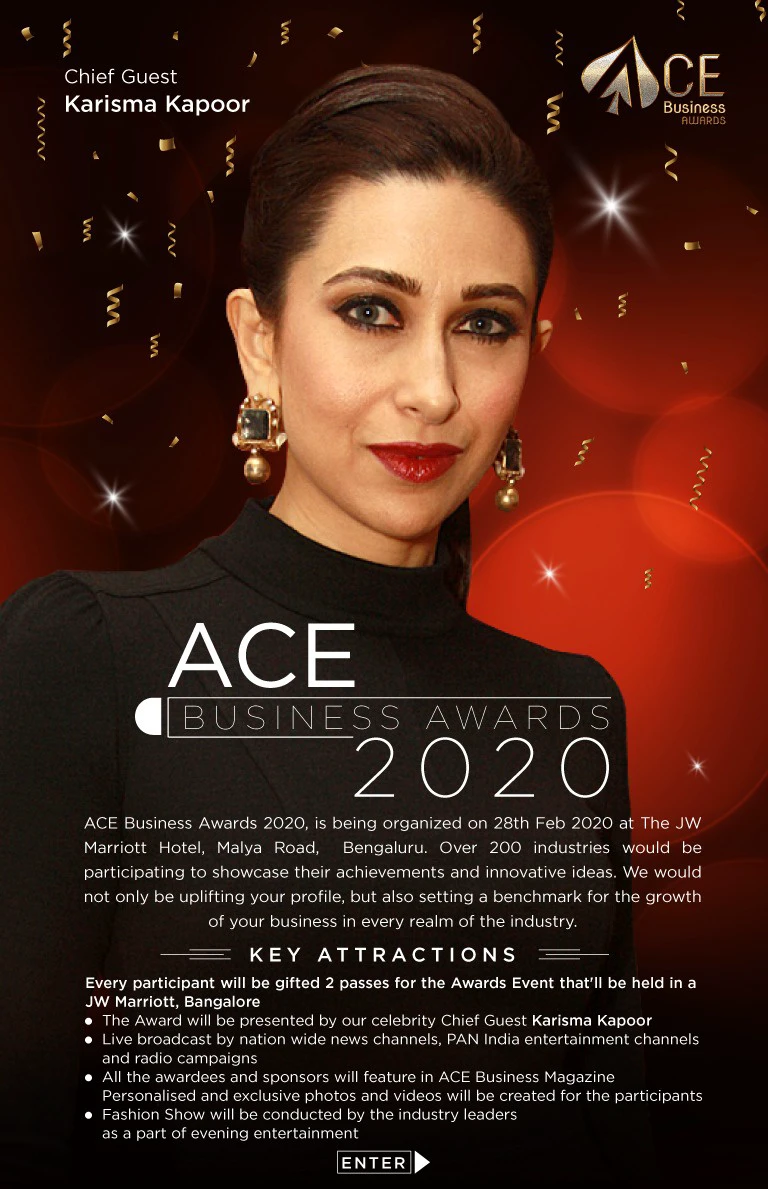 Gorgeous Karisma Kapoor & Shamita Shetty along with ACE Business Awards to Felicitate Entrepreneurs, Achievers and Champions