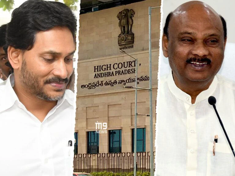 Notice to Speaker Over Jagan's Petition