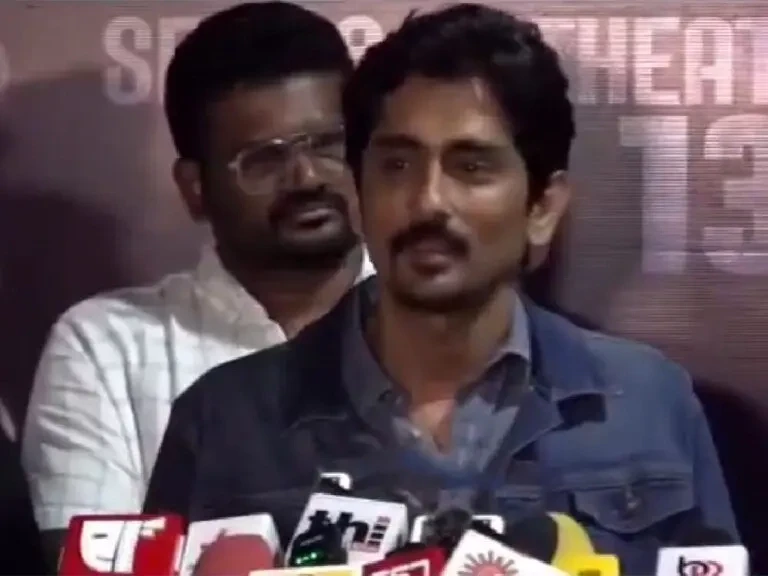 Siddharth Opens Up About Issues With Allu Arjun