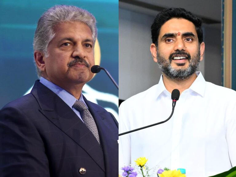 Anand Mahindra Responds to Lokesh Investment Pitch