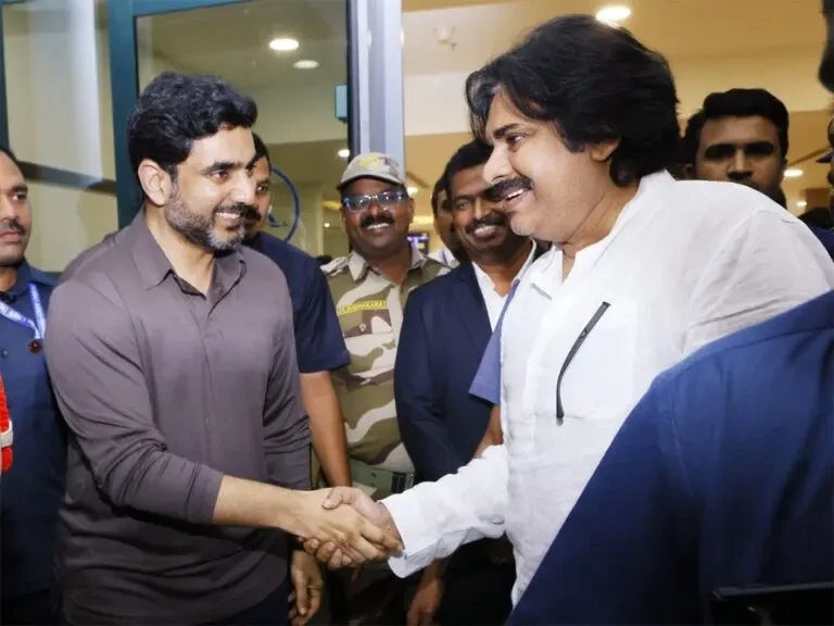 Nara Lokesh Sports a New Look After Years