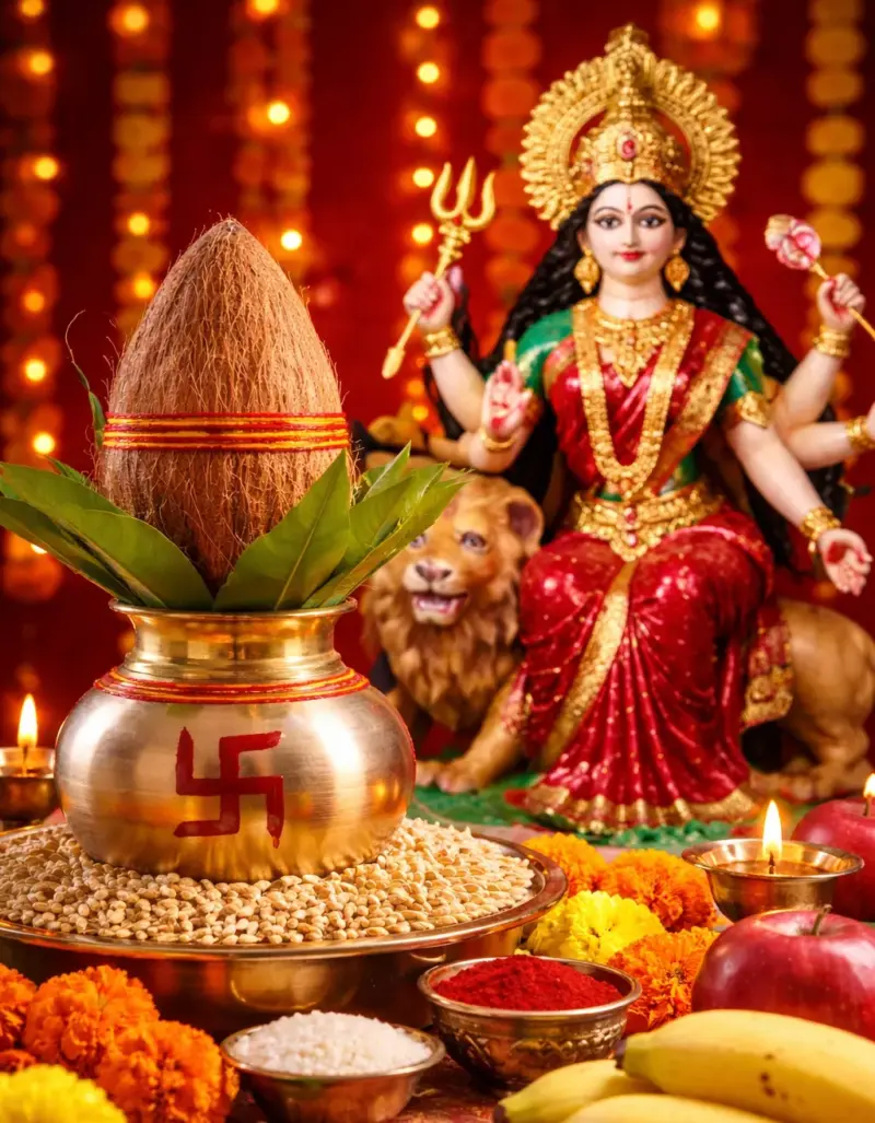 Chaitra Navratri 2026: मां दुर्गा के आगमन से पहले ऐसे करें घटस्थापना; जानें कलश स्थापना का शुभ मुहूर्त और नियम