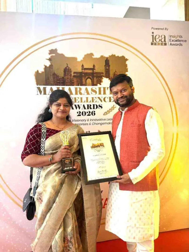 Vaibhav Pujari Honored with Maharashtra Excellence Award 2026 for Driving Modern-Day Vaidik Transformation
