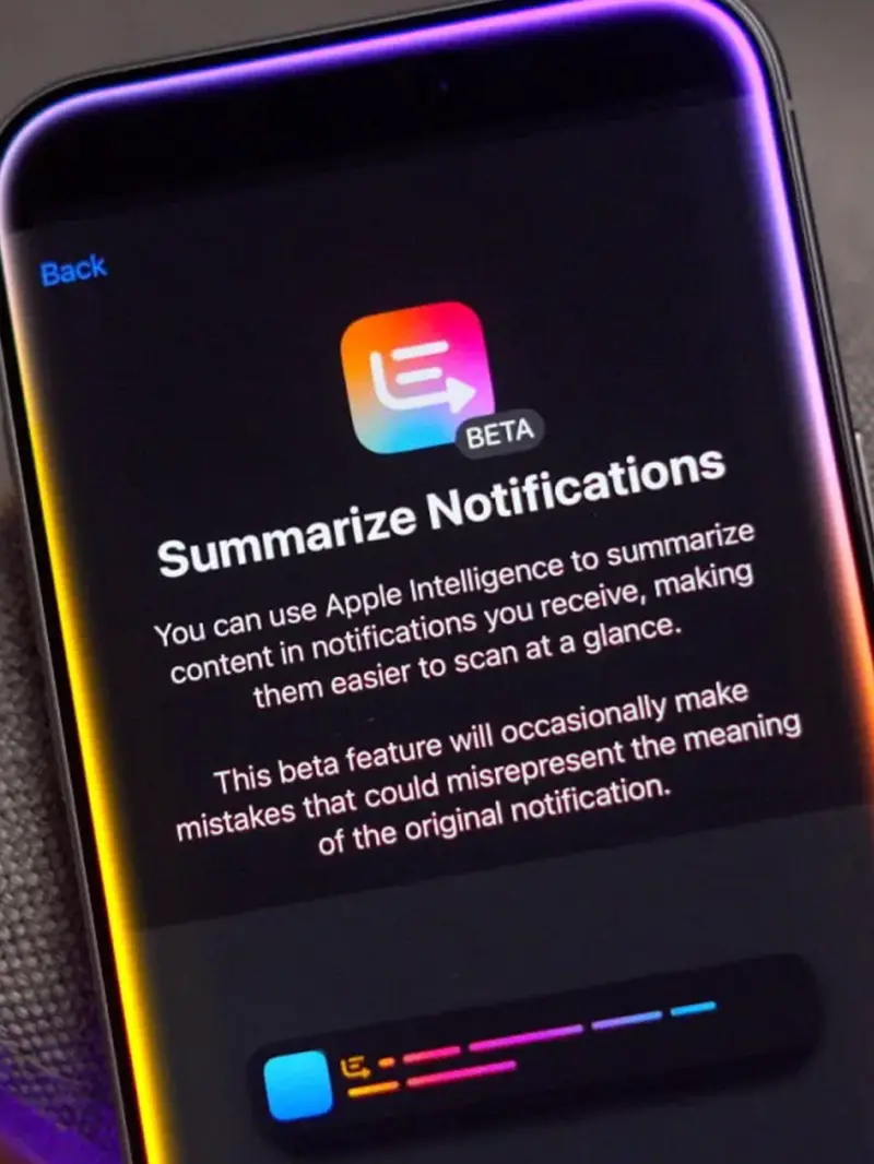Apple Intelligence Features in iOS 18.3