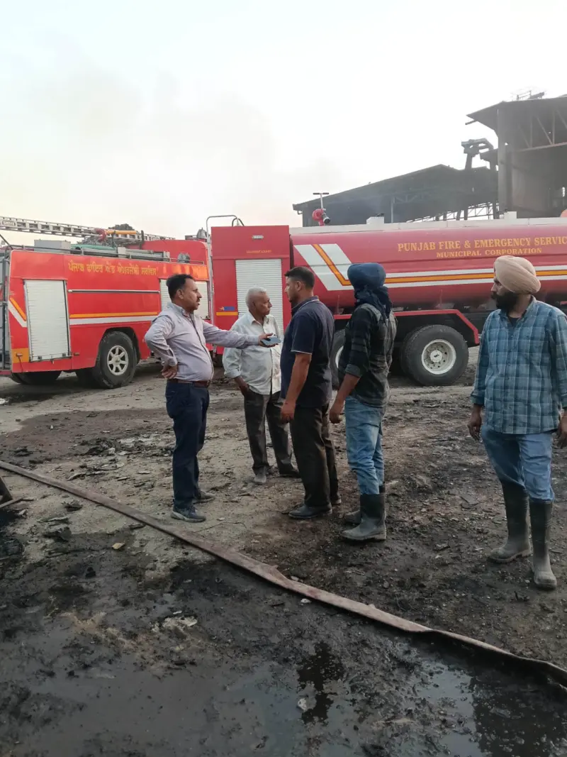 3 days on, steel factory in Doraha fire brought under control; 2 women still critical