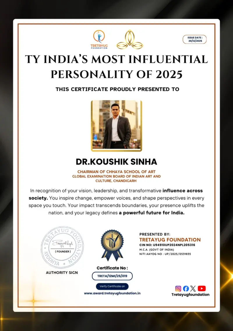 ( UNREVEALED JOURNEY OF CHAIRMAN DR. KOUSHIK SINHA......)
