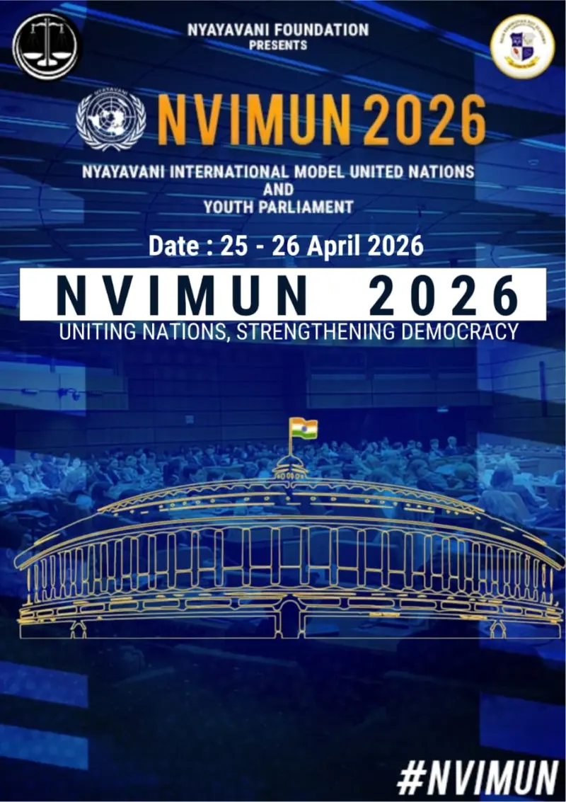 NVIMUN 2026 - NYAYAVANI INTERNATIONAL MODEL UNITED NATIONS, DEHRADUN
