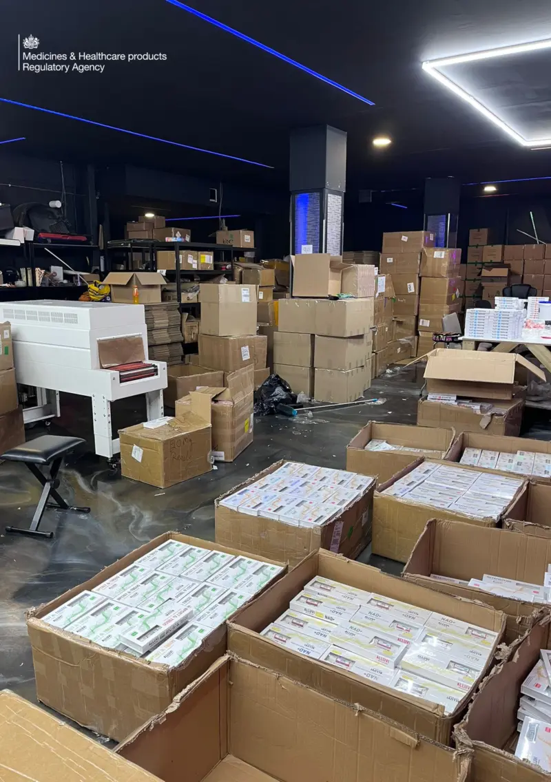Fake weight-loss jabs worth £250,000 seized in first-of-its-kind raid