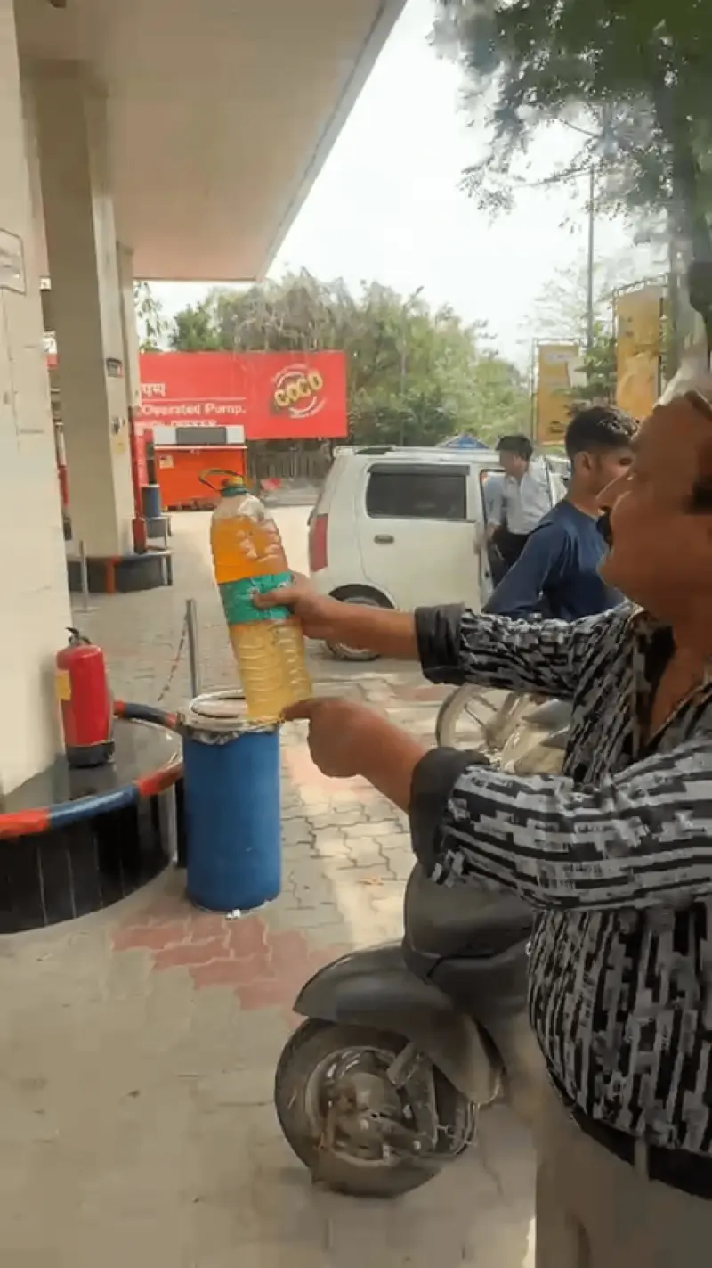 Shocking Incident in Greater Noida: Water Instead of Petrol Fills Vehicles at Fuel Station