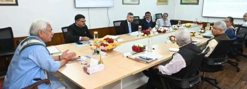 Lt Governor Chairs 7th J&K UT Wildlife Board Meeting