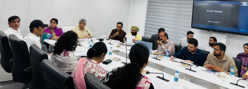Transport Commissioner reviews measures for strengthening road safety in UT