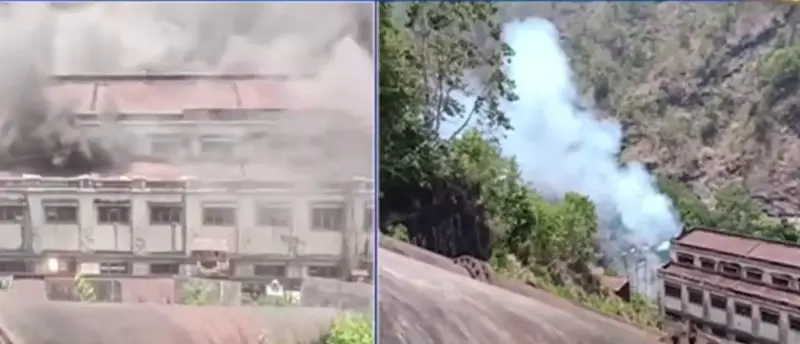 Fire Breaks Out At Machkund Power Plant