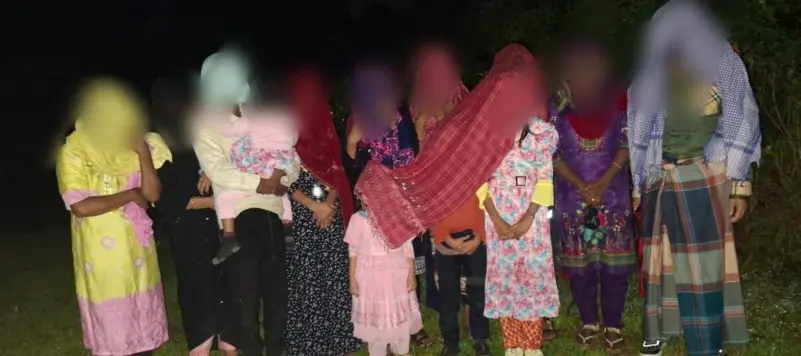 آسام پولیس اور بی ایس ایف نے بین الاقوامی سرحد پر 14 دراندازوں کو روکا