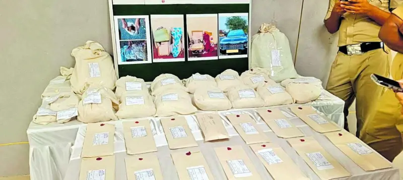 ಬೆಂಗಳೂರು ಪೊಲೀಸರ ಕಾರ್ಯಾಚರಣೆ: ₹35 ಕೋಟಿ ಮೌಲ್ಯದ 'ಎಂಡಿಎಂಎ' ಜಪ್ತಿ