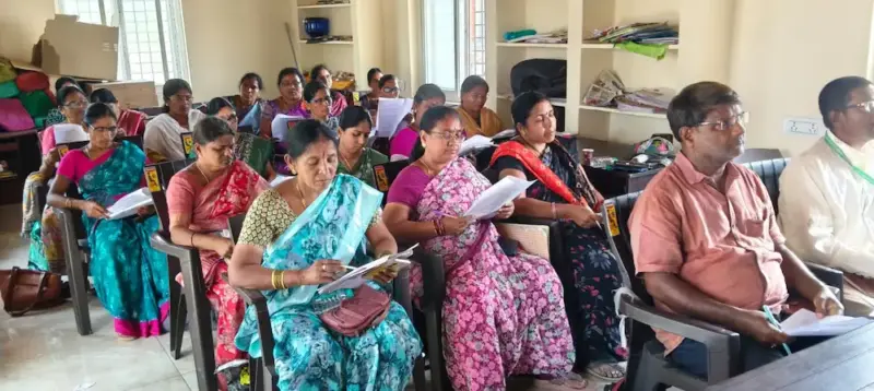 ఎస్సార్ మ్యాపింగ్‌పై బిఎల్ఓలకు శిక్షణ కార్యక్రమం