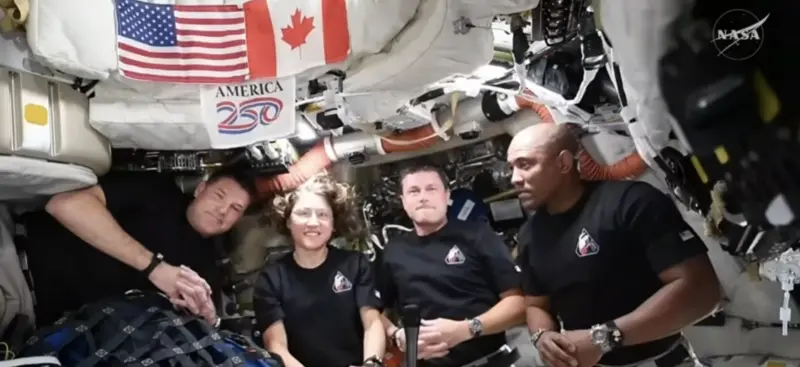 Trump called the Artemis II crew. The silence went viral.