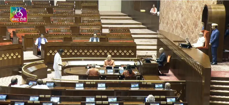 New Rajya Sabha members take oath