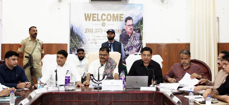 Rana reviews development works at Bhaderwah