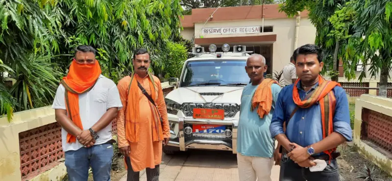 पीड़ित दलित परिवार को न्याय दिलाने के लिए जारी है बजरंग दल का आंदोलन