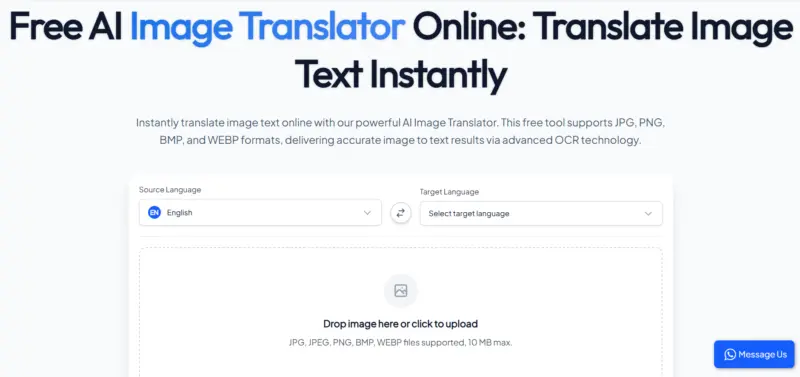 AI Manga Translator & Guidebook Translator: Instantly Translate Image Text into 100+ Languages