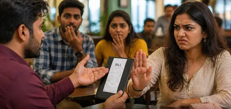 బిల్లు షేర్ చేయమంటే బంధమే వద్దంది