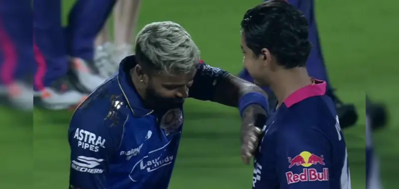 'അവന്റെ ബാറ്റിംഗ് രീതിയും ധൈര്യവും അതിശയിപ്പിച്ചു'; മത്സരശേഷം ഹര്‍ദിക് പാണ്ഡ്യ