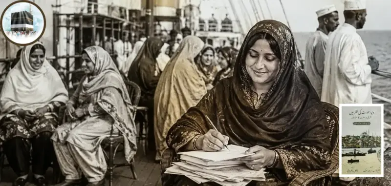 دنیا عورت کی نظر میں: بیگم سربلند جنگ کے تاریخی سفر حج کی یادگار روداد