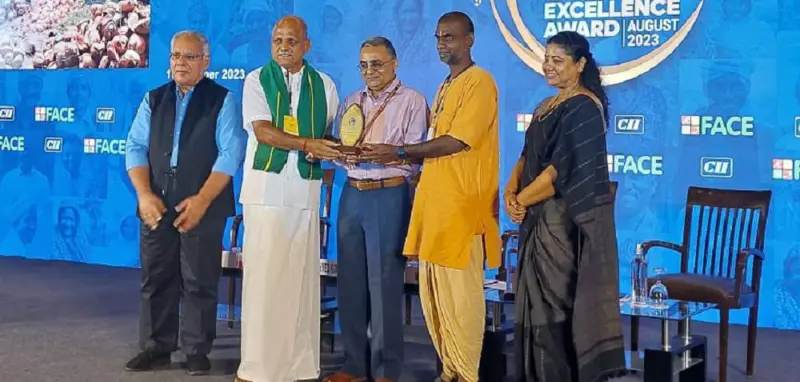 ஈஷாவின் வெள்ளியங்கிரி உழவன் உற்பத்தியாளர் நிறுவனத்துக்கு தேசிய விருது!