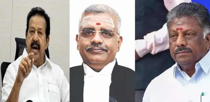 முதலில் ஓபிஎஸ் வழக்கு. பிறகு பொன்முடி வழக்கு." : நீதிபதி ஆனந்த் வெங்கடேஷ் உத்தரவு!
