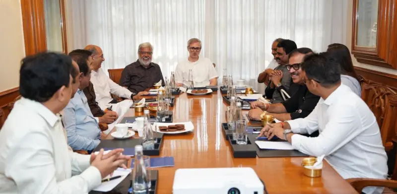 CM Omar Abdullah Pitches J&K As Premier Filming Destination During Bengaluru Outreach