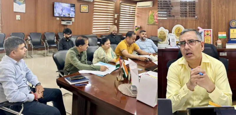 DEO Kathua reviews progress of Panchayat Electoral roll revision