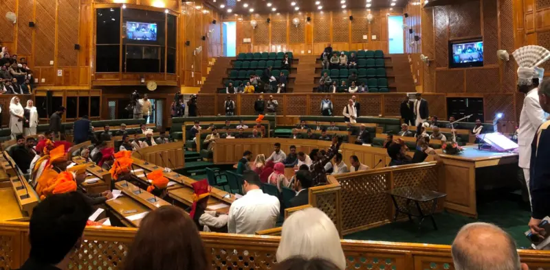 جموں و کشمیر اسمبلی کا بجٹ اجلاس غیر معینہ مدت کے لیے ملتوی