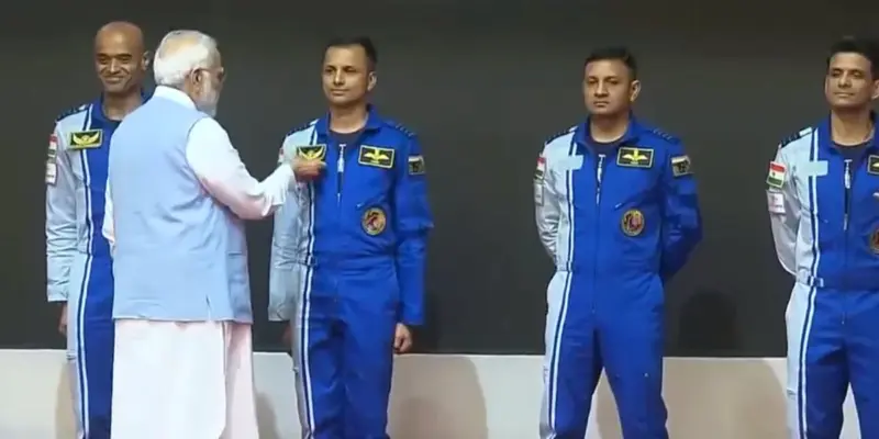 ககன்யான் திட்டம்.. இந்திய வீரர்களை அறிமுகப்படுத்திய பிரதமர்..!