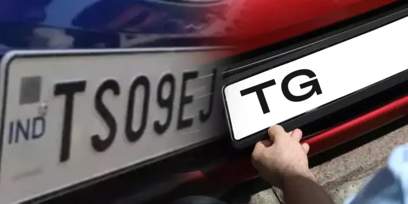 தெலுங்கானாவில் அதிரடி மாற்றம். இனி "TS" இல்ல "TG" தான்!