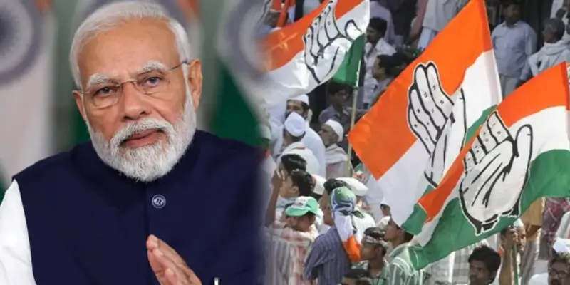 பிரதமர் மோடி வருகை. காங்கிரஸ் கறுப்புக்கொடி போராட்டம்.!