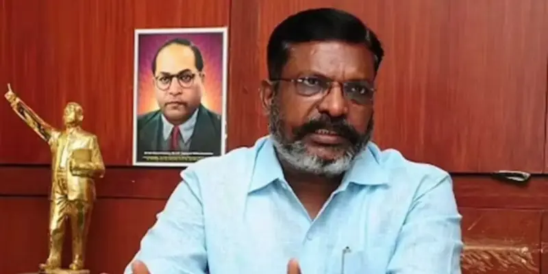 திமுகவிடம் நாங்க 4 கேட்டோம்.. 2 சீட் கொடுத்துருக்காங்க.! திருமாவளவன் பேட்டி.!