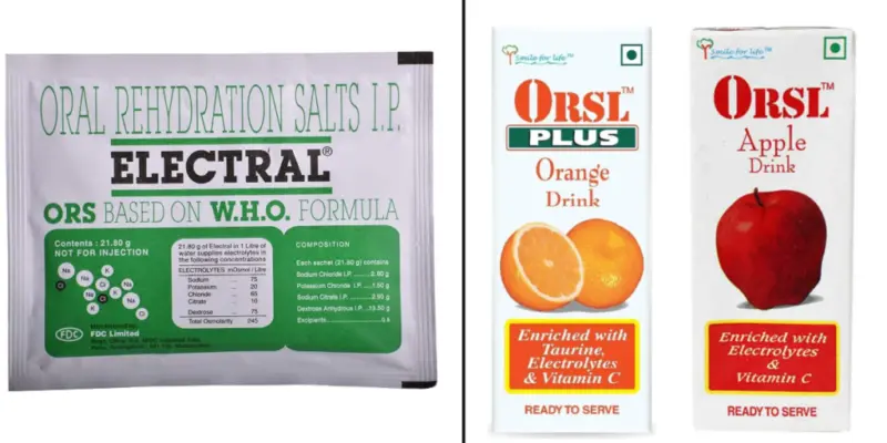 Diabetics beware: ORSL contains ten times more sugar than ORS - are you reading the label?