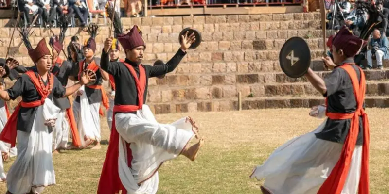 Khasi culture takes centre stage as 3rd Monolith Festival kicks off in Meghalaya's Mawphlang