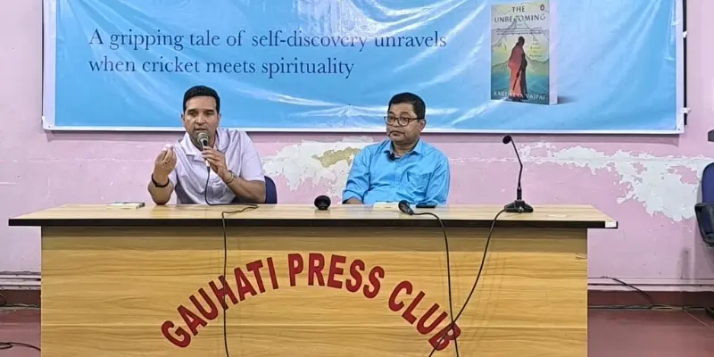 Assam: Novel 'The Unbecoming' makes Northeast debut at Gauhati Press Club