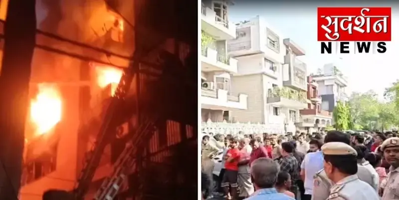 दिल्ली के विवेक विहार में चार मंजिला इमारत में लगी भीषण आग, 9 लोगों की मौत; रेस्क्यू ऑपरेशन जारी