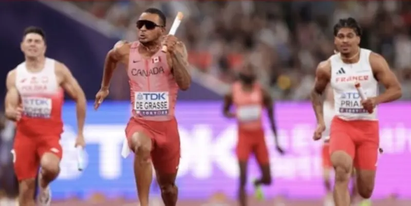 World Athletics ਦੇ ਫਾਈਨਲ ਮੁਕਾਬਲਿਆ 'ਚ ਕੈਨੇਡਾ 7ਵੇ ਸਥਾਨ ਤੇ ਰਿਹਾ