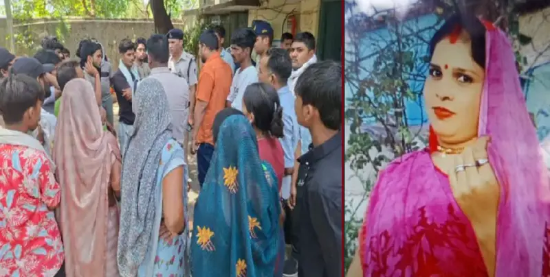 जबलपुर के लम्हेटा रोड पर हुई दुर्घटना में महिला की मौत, बेटी बोली हादसा नहीं हत्या है, आक्रोशित परिजनों ने किया थाना का घेराव