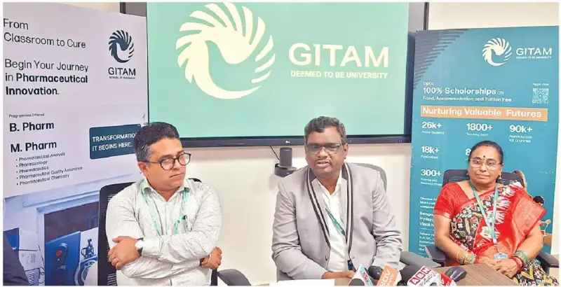 GITAM to launch pharmacy education with integration of AI and MI