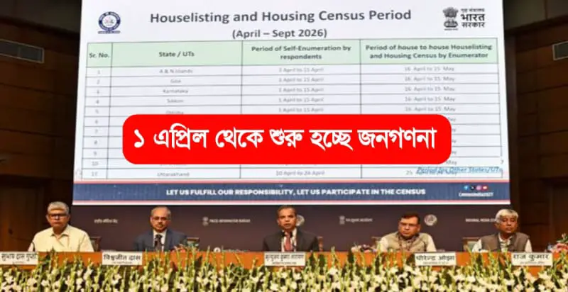 Census 2027: ১ এপ্রিল থেকে শুরু হচ্ছে জনগণনা: বদলে যাচ্ছে পুরোনো সব নিয়ম, কী থাকছে এবারের জনগণনায়?