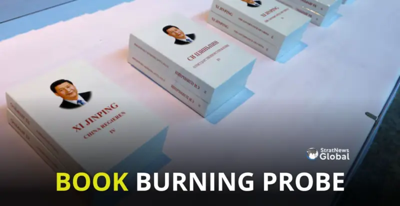 Nepal Probes Burning Of Xi Jinping Book At University