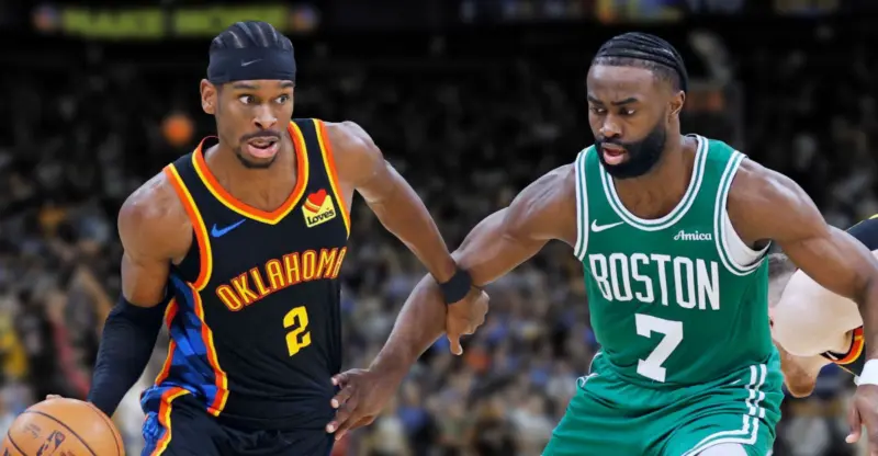 (Video) Jaylen Brown Caught Yelling at Shai Gilgeous-Alexander After OKC Star Wins Freethrows